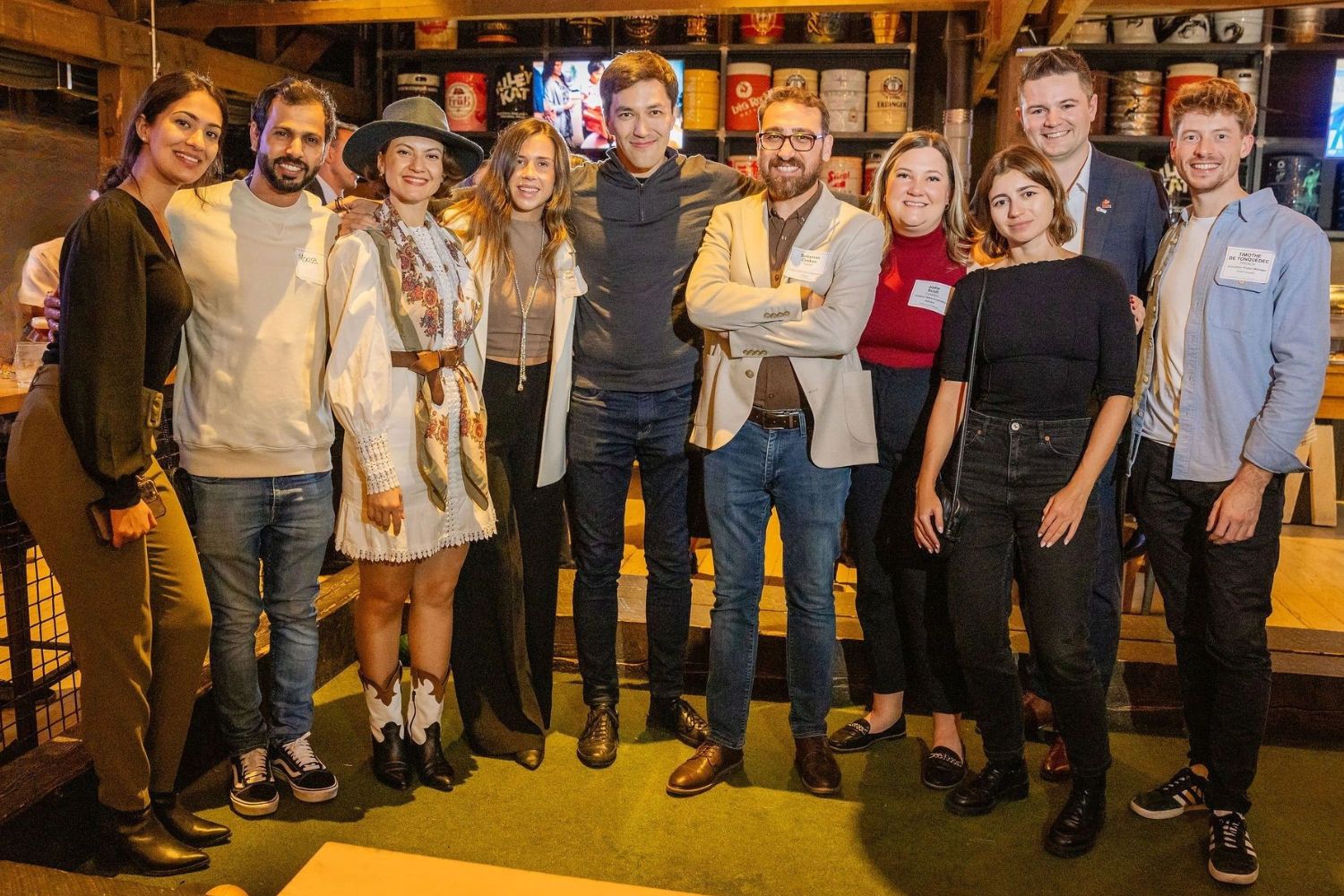Members of the WPC Energy YP Committee at the 24th Congress in Calgary in 2023